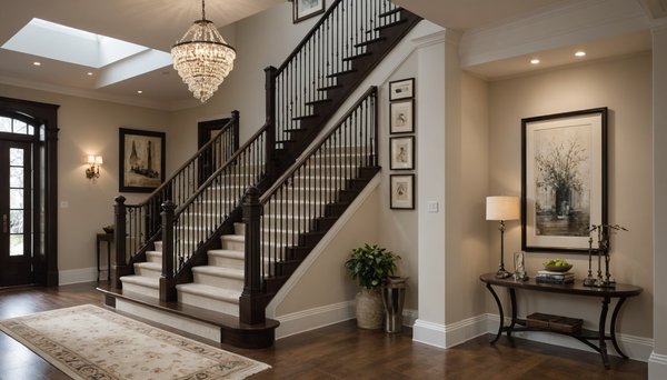 Des suspensions élégantes pour illuminer votre escalier