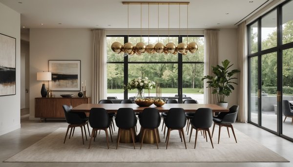 Transformez votre espace avec une salle à manger moderne chic